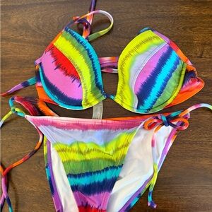 Colorful One Piece Swimsuit